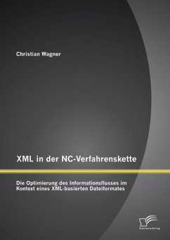 XML in der NC-Verfahrenskette: Die Optimierung des Informationsflusses im Kontext eines XML-basierten Dateiformates (eBook, PDF) - Wagner, Christian