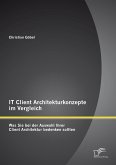 IT Client Architekturkonzepte im Vergleich: Was Sie bei der Auswahl Ihrer Client Architektur bedenken sollten (eBook, PDF)