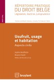 Usufruit, usage et habitation (eBook, ePUB)