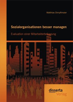 Sozialorganisationen besser managen: Evaluation einer Mitarbeiterbefragung (eBook, PDF) - Dimpflmaier, Matthias