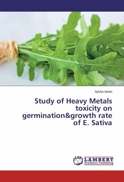 Study of Heavy Metals toxicity on germination&growth rate of E. Sativa