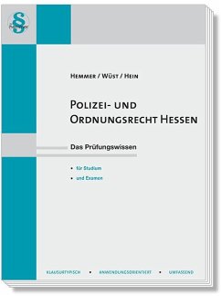 Polizei- und Ordnungsrecht Hessen - Hemmer, Karl E.; Wüst, Achim