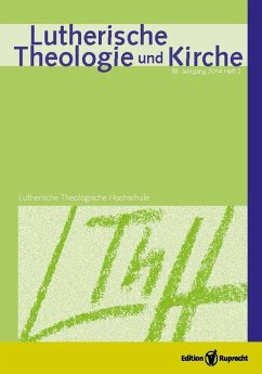 Lutherische Theologie und Kirche 2/2014 - Einzelkapitel (eBook, PDF) - Wenz, Armin
