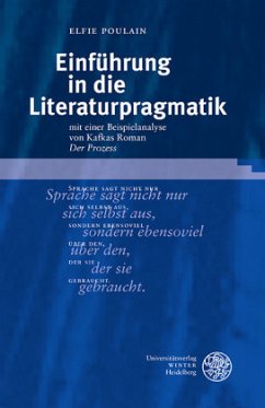 Einführung in die Literaturpragmatik - Poulain, Elfie