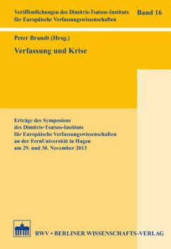 Cover Verfassung und Krise