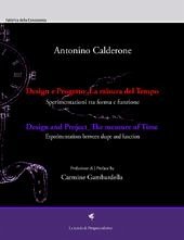 Design e progetto_la misura del tempo. Sperimentazioni tra forma e funzione (eBook, PDF) - Calderone, Antonino