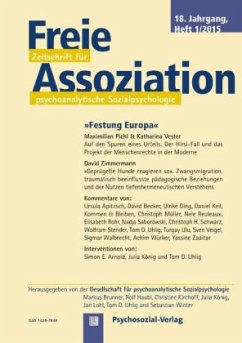 Freie Assoziation - Zeitschrift für psychoanalytische Sozialpsychologie 1/2015: 