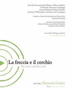 La freccia e il cerchio. Annuale internazionale bilingue di filosofia, letteratura, linguaggi (eBook, PDF) - AA.VV.