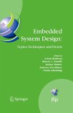 Embedded System Design: Topics, Techniques and Trends (eBook, PDF)