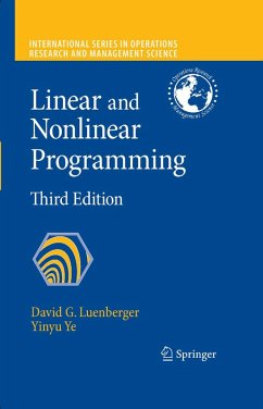 Linear and Nonlinear Programming (eBook, PDF) - Luenberger, David G.; Ye, Yinyu