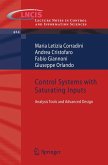 Control Systems with Saturating Inputs (eBook, PDF)