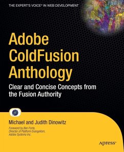 Adobe ColdFusion Anthology (eBook, PDF) - Dinowitz, Michael; Dinowitz, Judith