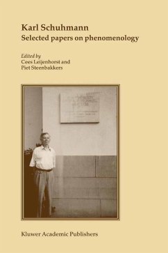 Karl Schuhmann, Selected papers on phenomenology (eBook, PDF) - Schuhmann, Karl