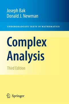Complex Analysis (eBook, PDF) - Bak, Joseph; Newman, Donald J.