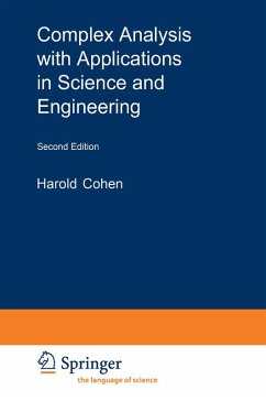 Complex Analysis with Applications in Science and Engineering (eBook, PDF) - Cohen, Harold