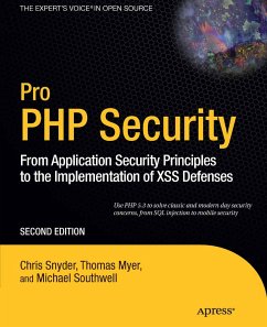 Pro PHP Security (eBook, PDF) - Snyder, Chris; Myer, Thomas; Southwell, Michael