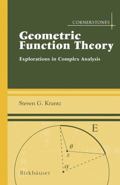 Geometric Function Theory (eBook, PDF) - Krantz, Steven G.