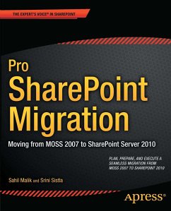 Pro SharePoint Migration (eBook, PDF) - Malik, Sahil; LLC, Winsmarts; Sistla, Srini