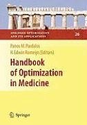 Cover Handbook of Optimization in Medicine (eBook, PDF)