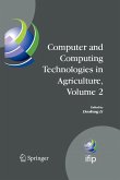 Computer and Computing Technologies in Agriculture, Volume II (eBook, PDF)