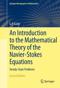 An Introduction to the Mathematical Theory of the Navier-Stokes Equations (eBook, PDF) - Galdi, Giovanni