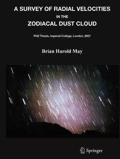 A Survey of Radial Velocities in the Zodiacal Dust Cloud (eBook, PDF) - May, Brian