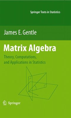 Matrix Algebra (eBook, PDF) - Gentle, James E.