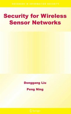 Security for Wireless Sensor Networks (eBook, PDF) - Liu, Donggang; Ning, Peng
