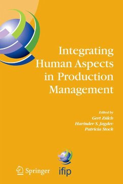 Integrating Human Aspects in Production Management (eBook, PDF)