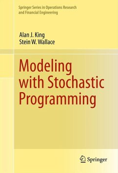 Modeling with Stochastic Programming (eBook, PDF) - King, Alan J.; Wallace, Stein W.