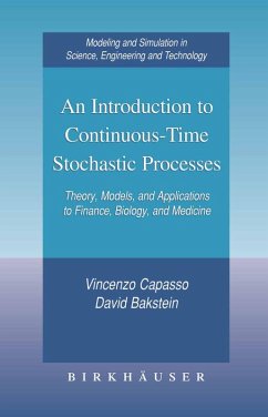 An Introduction to Continuous-Time Stochastic Processes (eBook, PDF) - Capasso, Vincenzo; Bakstein, David