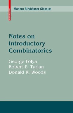 Notes on Introductory Combinatorics (eBook, PDF) - Pólya, George; Tarjan, Robert E.; Woods, Donald R.