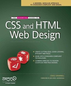 The Essential Guide to CSS and HTML Web Design (eBook, PDF) - Grannell, Craig