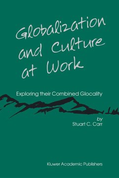 Globalization and Culture at Work (eBook, PDF) - Carr, Stuart C.