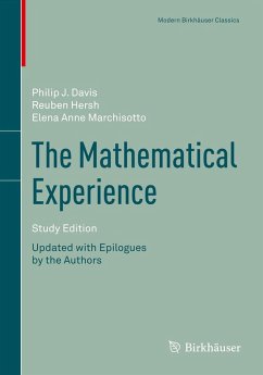 The Mathematical Experience, Study Edition (eBook, PDF) - Davis, Philip; Hersh, Reuben; Marchisotto, Elena Anne