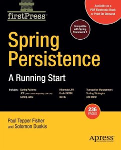 Spring Persistence -- A Running Start (eBook, PDF) - Fisher, Mark; Duskis, Solomon