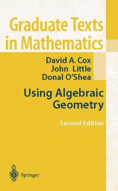 Using Algebraic Geometry (eBook, PDF) - Cox, David A.; Little, John; O'Shea, Donal