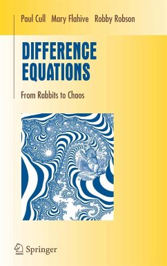 Difference Equations (eBook, PDF) - Cull, Paul; Flahive, Mary; Robson, Robby