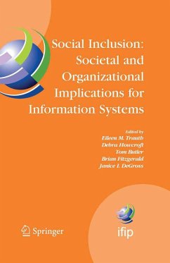 Cover Social Inclusion: Societal and Organizational Implications for Information Systems (eBook, PDF)