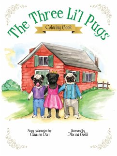 The Three Li'l Pugs - Coloring Book - Darr, Laurren