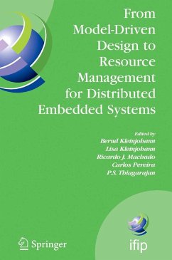 From Model-Driven Design to Resource Management for Distributed Embedded Systems (eBook, PDF)
