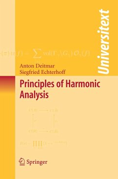 Principles of Harmonic Analysis (eBook, PDF) - Deitmar, Anton; Echterhoff, Siegfried
