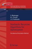 Stochastic Recursive Algorithms for Optimization (eBook, PDF)