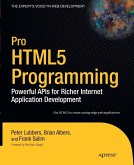 Pro HTML5 Programming (eBook, PDF)