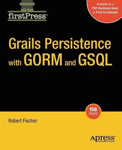 Cover Grails Persistence with GORM and GSQL (eBook, PDF)