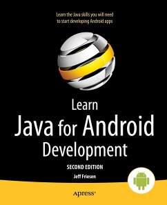 Learn Java for Android Development (eBook, PDF) - Friesen, Jeff