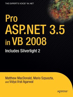Pro ASP.NET 3.5 in VB 2008 (eBook, PDF) - Szpuszta, Mario; Macdonald, Matthew; Vrat Agarwal, Vidya