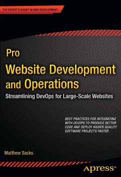 Pro Website Development and Operations (eBook, PDF) - Sacks, Matthew