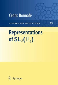 Representations of SL2(Fq) (eBook, PDF) - Bonnafé, Cédric