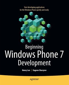 Beginning Windows Phone 7 Development (eBook, PDF) - Lee, Henry; Chuvyrov, Eugene